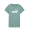 Remera de Hombre Puma Essentials Logo Verde