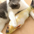 Juguete Gato Pescado Con Movimiento Interactivo Movil Variante Modelo Cola Negra