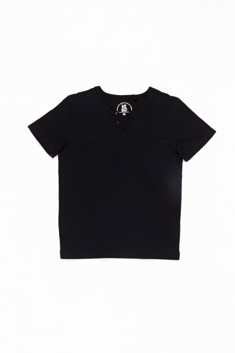 REMERA MANCORA - NEGRO 