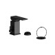 Griferia Bidet Monocomando Negro Mate Linea Sauco Baño