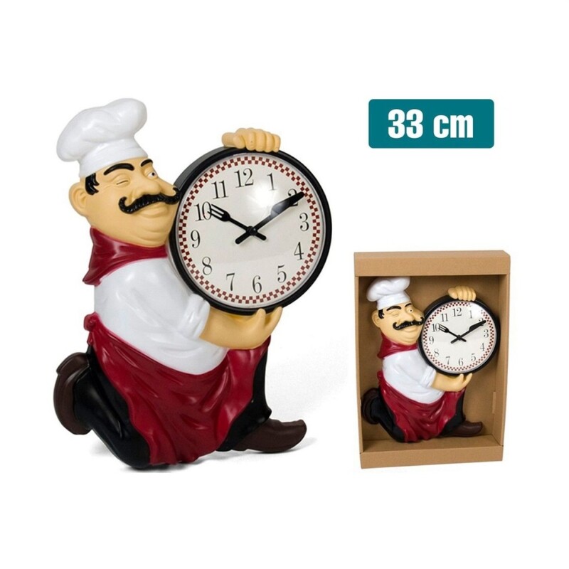 Reloj De Mesa 31Cm Cocinero RELOJ DE MESA 31CM COCINERO
