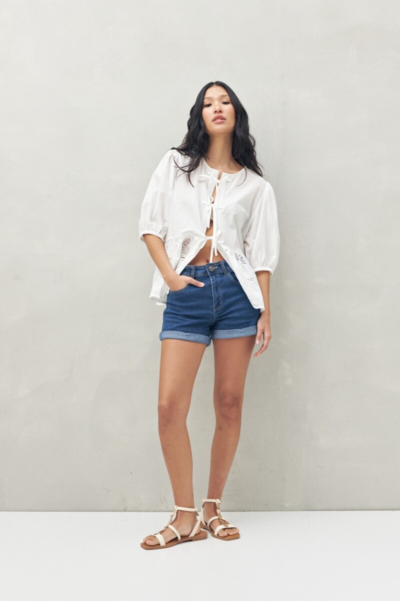 SHORT TOMINO Azul
