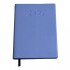 AGENDA ABEZETA 211 CLASICA MEDIUM TAPA FUNDA SEMANA A LA VISTA COLOR CELESTE CLARO
