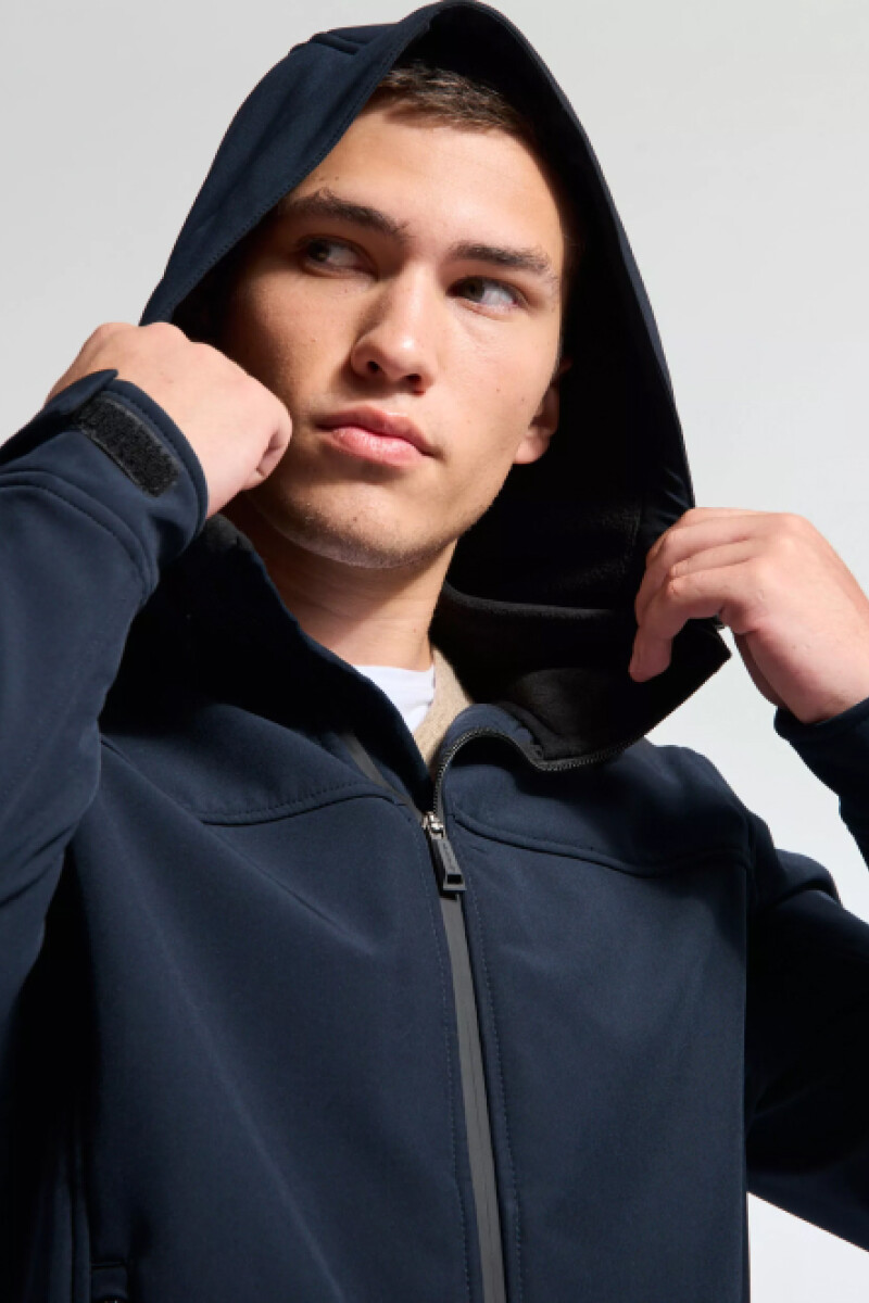 Campera Abrigo Smart Marino