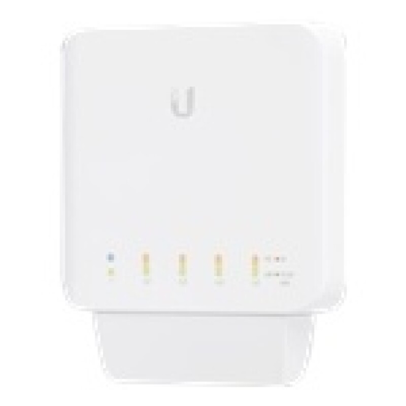 Ubiquiti UniFi Switch USW-FLEX - Conmutador - Gestionado - 4 x 10/100/1000 (PoE) + 1 x 10/100/1000 (PoE) - montaje en pared, mon Ubiquiti UniFi Switch USW-FLEX - Conmutador - Gestionado - 4 x 10/100/1000 (PoE) + 1 x 10/100/1000 (PoE) - montaje en pared, mon