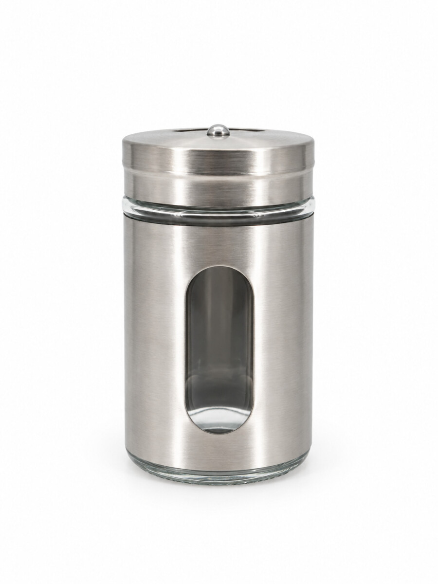 CONDIMENTERO INOX 100ML - PLATEADO 
