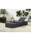 Reposera HASLE A70xL198 negro Reposera HASLE A70xL198 negro