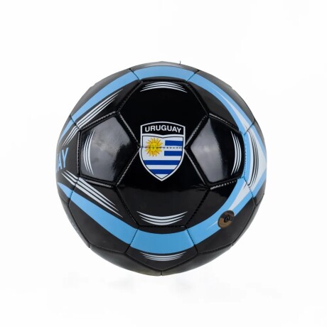 Pelota Uruguay SW1 N5 NEGRO-CELESTE