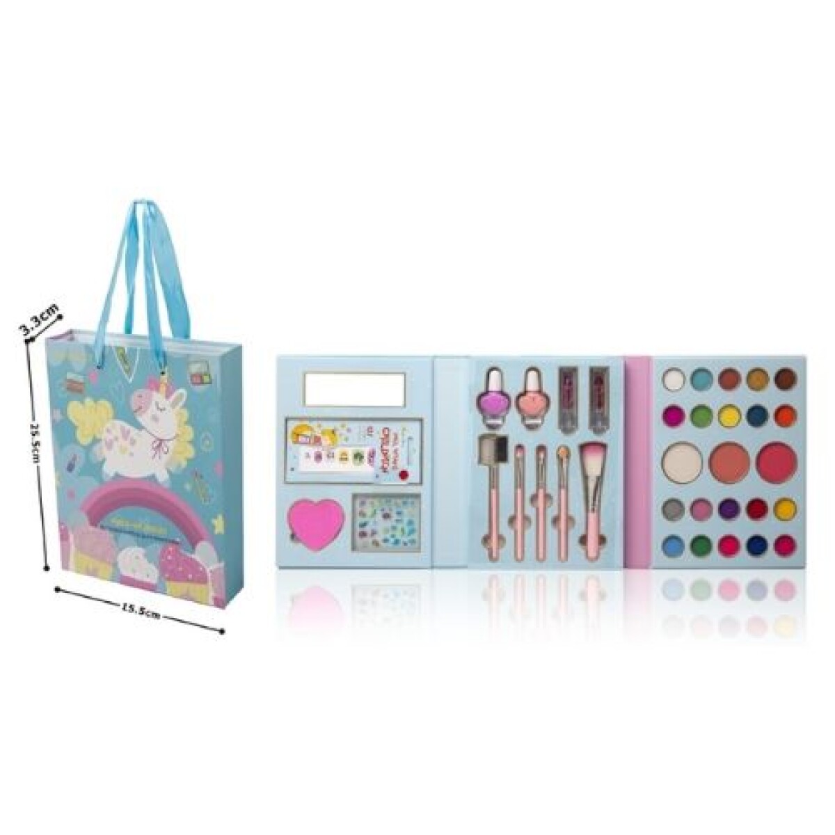 Petaca de maquillaje Unicornio Bolsita - Petaca De Maquillaje Unicornio Bolsita 