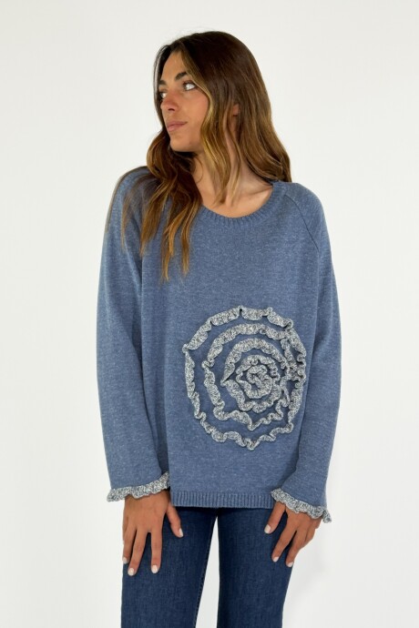 SWEATER SUNSET Azul
