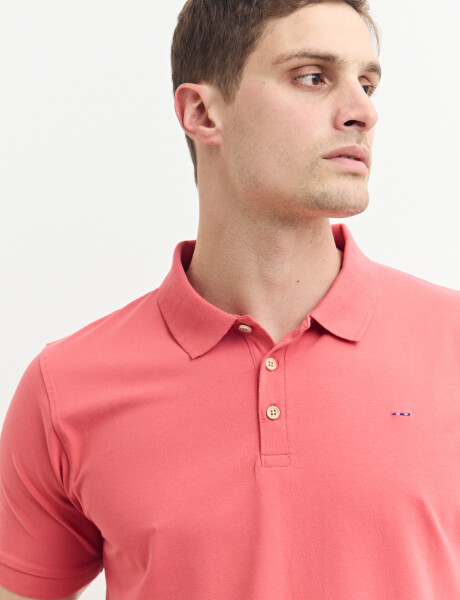 520975 REMERA HARRINGTON LABEL Coral