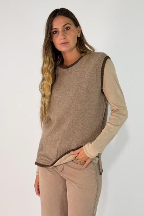 CHALECO SENDERO Beige