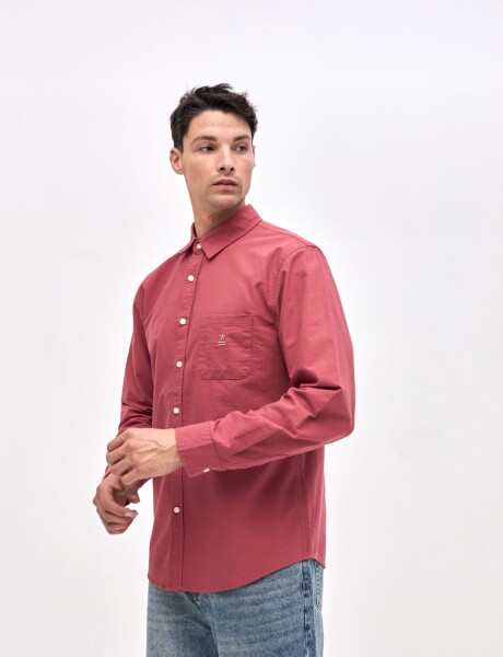 Camisa Daryl Burugundy
