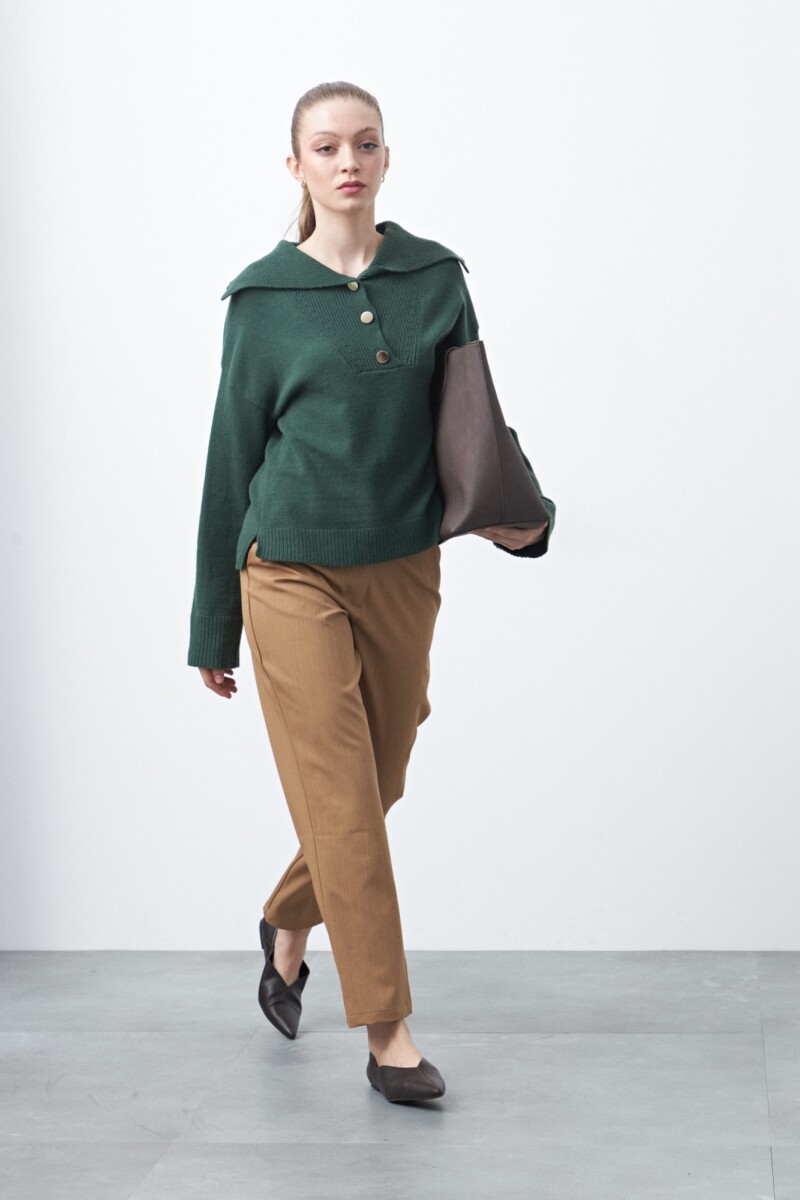 SWEATER APUS Verde Botella