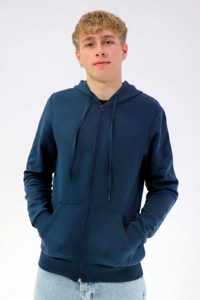 CAMPERA HERING UNISEX Azul-marino