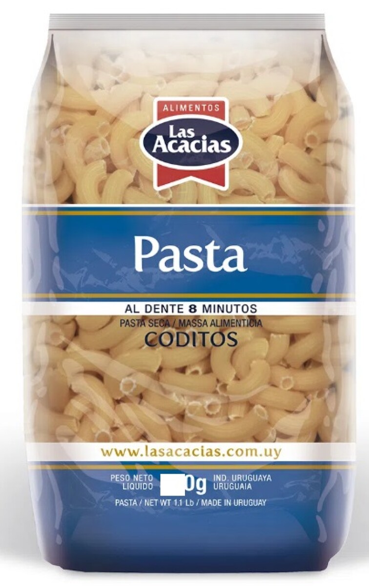 FIDEOS NATURAL 1K CODITO LAS ACACIAS 