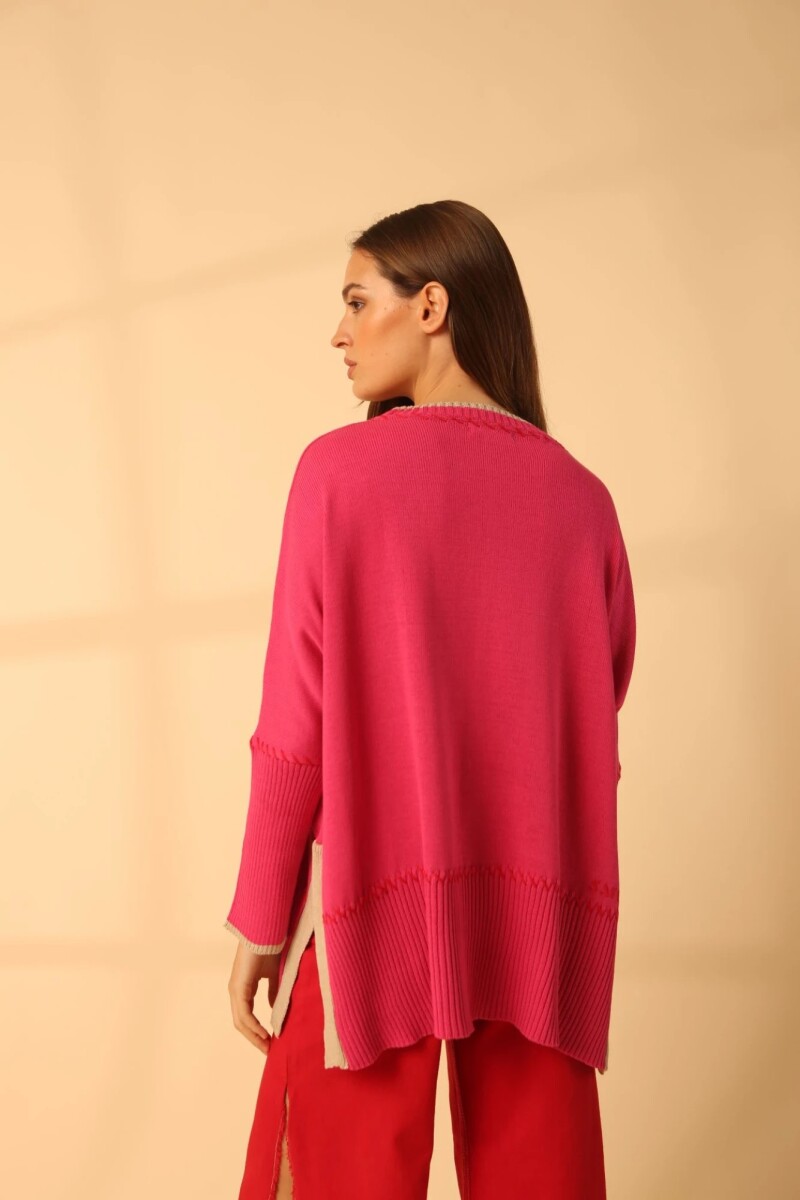 BUZO PAMELI POQUET Fucsia