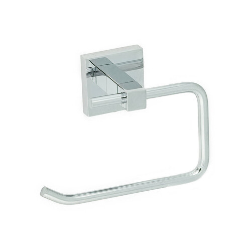 PORTA ROLLO METALICO MANCHESTER CROMO MATE DE BAÑO CROMO