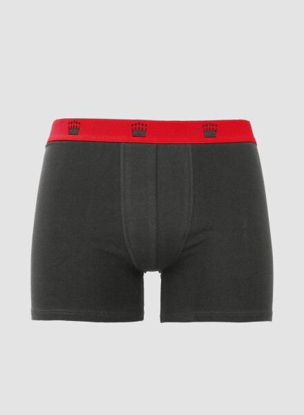 boxer liso alg y lyc c/elastano Gris