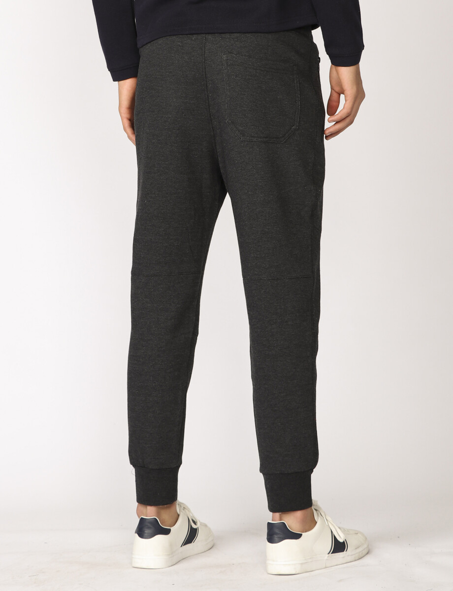 080910 PANTALON JOGGING Gris Oscuro