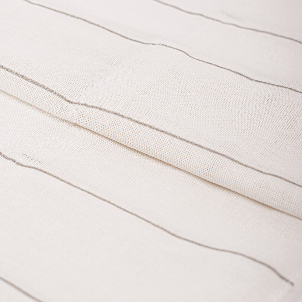 Cortina Lienzo Deco Rayas Beige