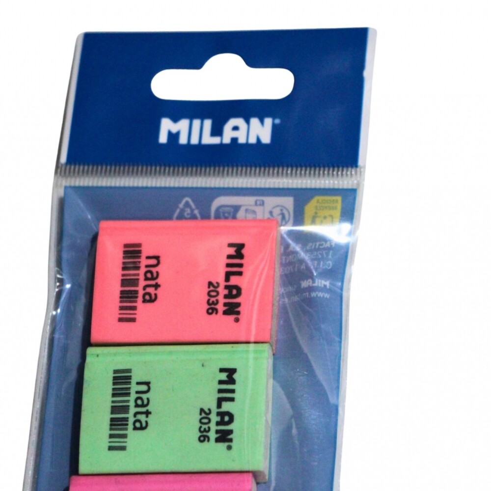 BLISTER MILAN 3 GOMAS NATA BLISTER MILAN 3 GOMAS NATA