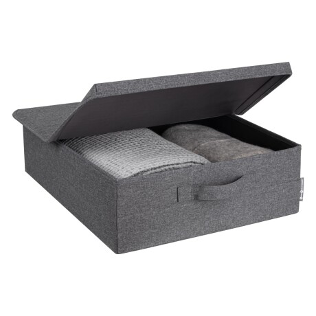 CAJA ORG C/TAPA POLIESTER GRIS UNDERBED