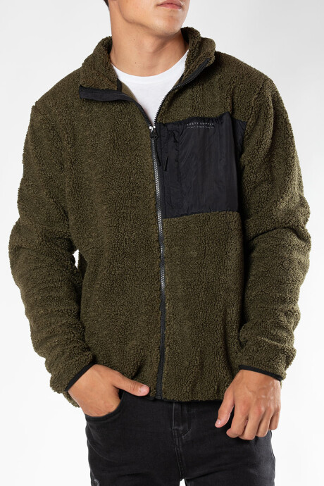 CAMPERA RIZO RUSTY Militar