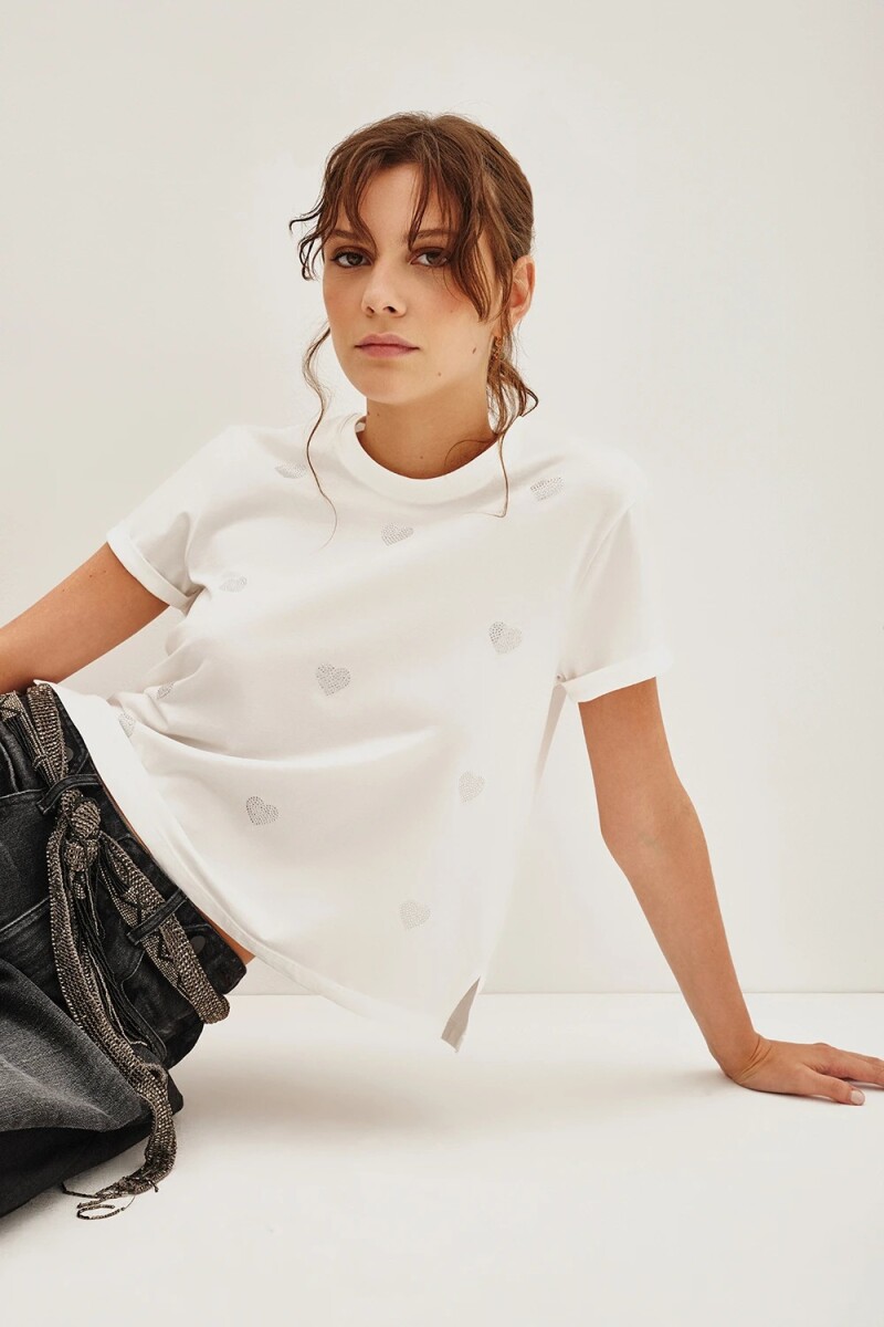 Remera Glow Cuore Crudo