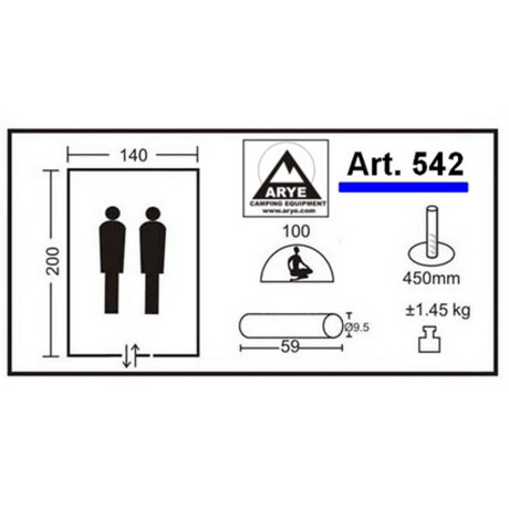 Combo Carpa Arye 2/3 personas + Lona 3x4m + Colchoneta Combo Carpa Arye 2/3 personas + Lona 3x4m + Colchoneta