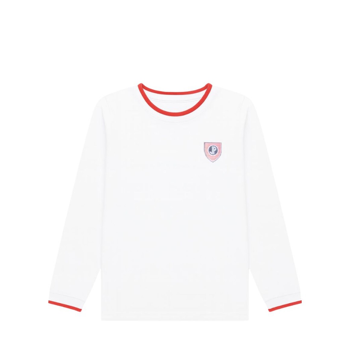 T-shirt manga larga Jean Piaget Blanco