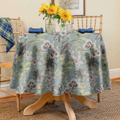Mantel Redondo Waterproof Home Class 160 cm 4459