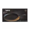 Sartén Ovalado Wayu Hierro Fundido Con Base Parrilla Cocina Sartén Ovalado Wayu Hierro Fundido Con Base Parrilla Cocina