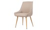 Silla BRUNA en PU Beige