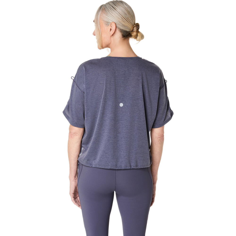 Polo Running Nagino Run Adjustable SS Top Mujer Indigo Fog