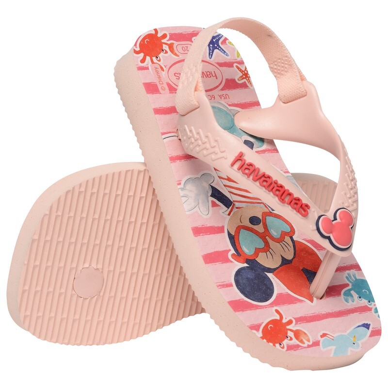 Ojotas Havaianas Baby Disney Classics Rosado