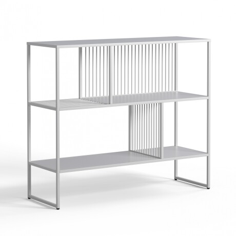 BIBLIOTECA METAL BLANCO OLIVIA