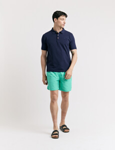 450401 SHORT HARRINGTON LABEL Verde Agua
