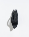 Bananas Acrilico Broche Alargado - Negro