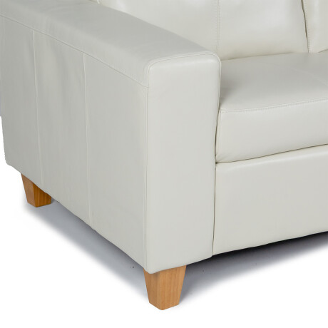 Rinconera Royale - Cuero Básico - Chaise Derecho 509 (Off White)