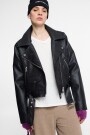 CHAQUETA BIKER Negro