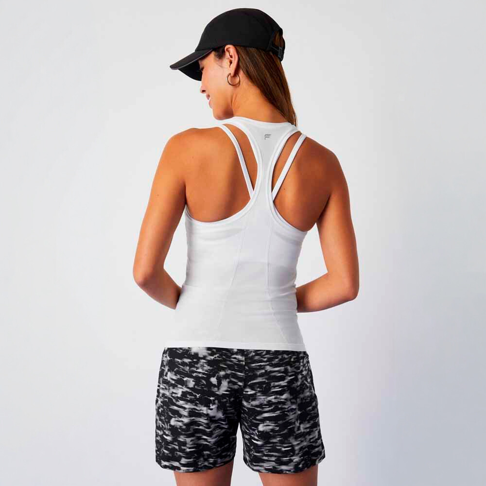 Polo Feather Tech+ Racerback Bividi Mujer Classic White