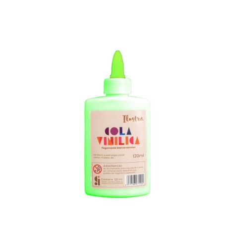 Cola Vinílica Escolar Ilustra 40 gr Verde
