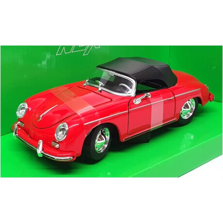 Welly Porsche 356 A Speedster, rojo, 1:24 Welly Porsche 356 A Speedster, rojo, 1:24