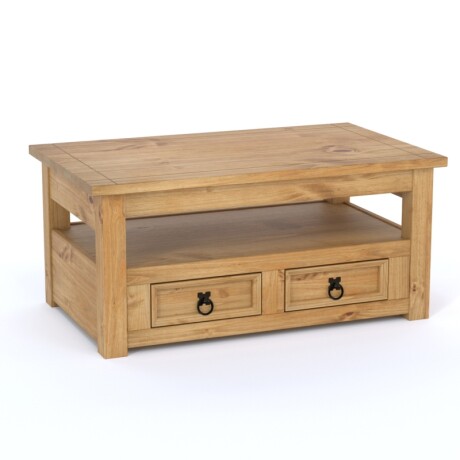 Mesa De Living Articulada Miel Mesa De Living Articulada Miel