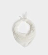 Pañuelo Beads Blanco Crudo