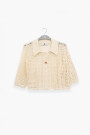 MICA KNIT SHIRT Cream