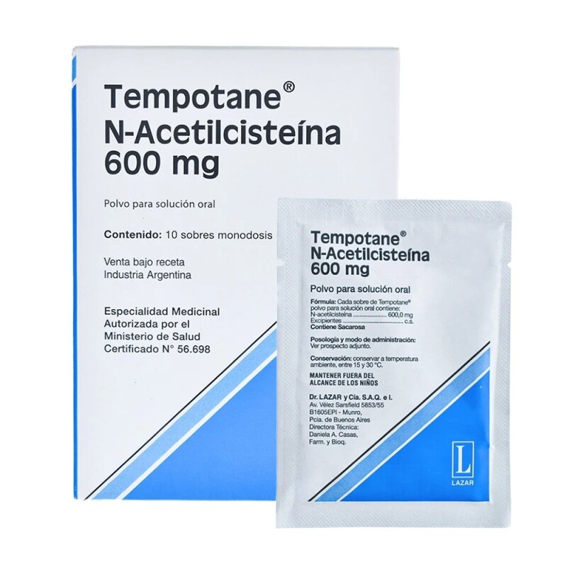 Tempotane Polvo Sobres 10 Uds. Tempotane Polvo Sobres 10 Uds.