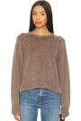 SPRING STREET PULLOVER Marron
