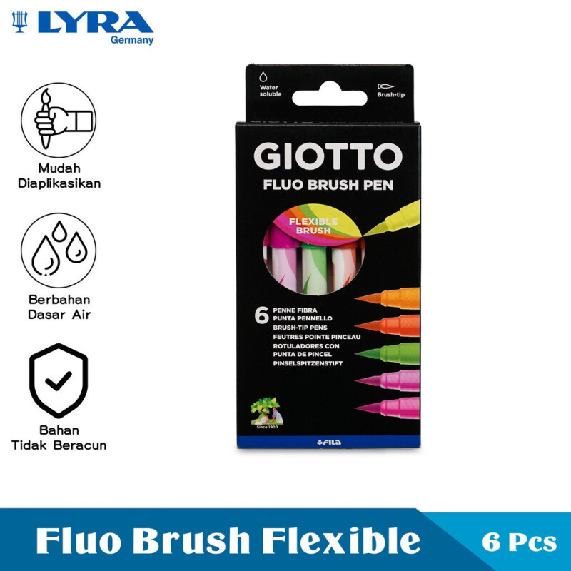 Giotto Turbo Soft Brush Pens Giotto Turbo Soft Brush Pens